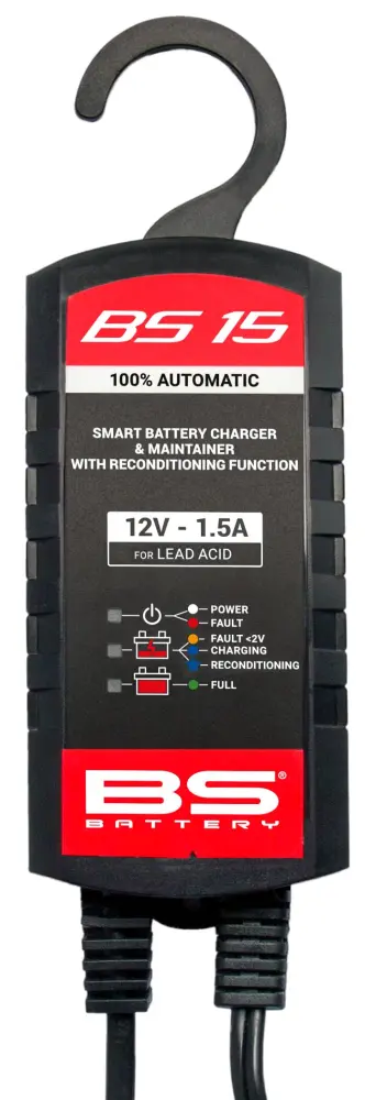 BS BATTERY - CHARGER BS15 12V-1.5A - 38070463