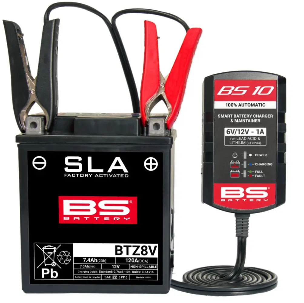 BS BATTERY - CHARGER BS10 6V/12V-1A - 38070464