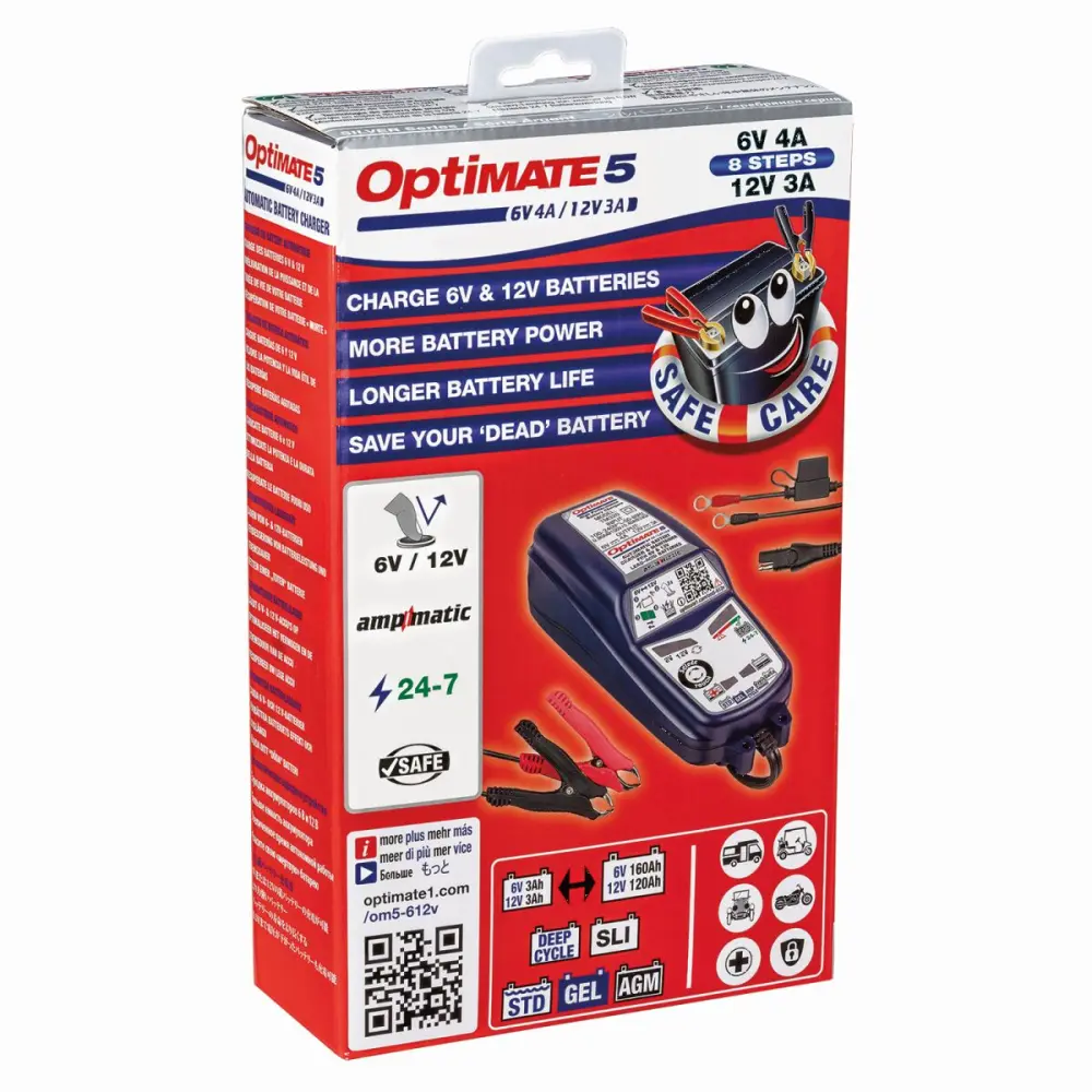 TECMATE - CHARGER OPTIMATE 5 6/12V - 38070579