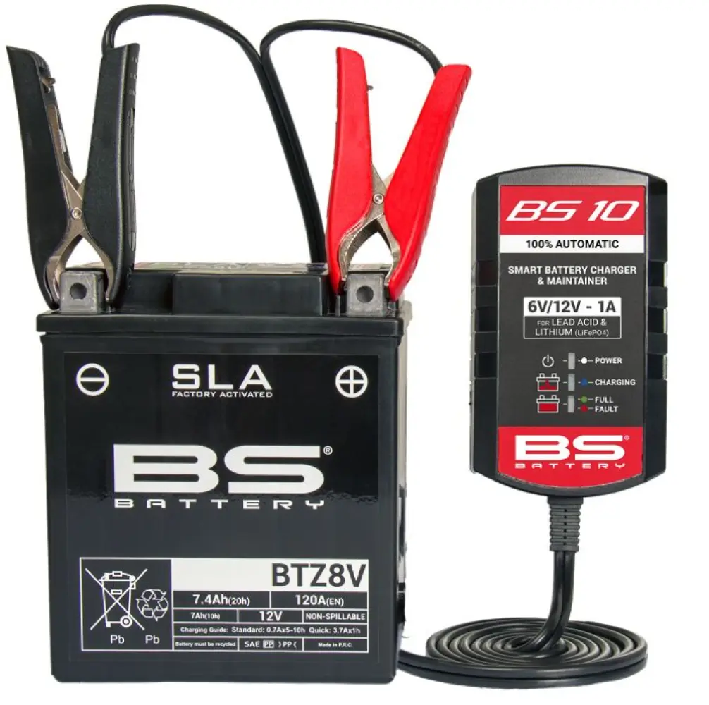 BS BATTERY - CHARGER BS10 6V/12V-1A - UK Pl - 38070696
