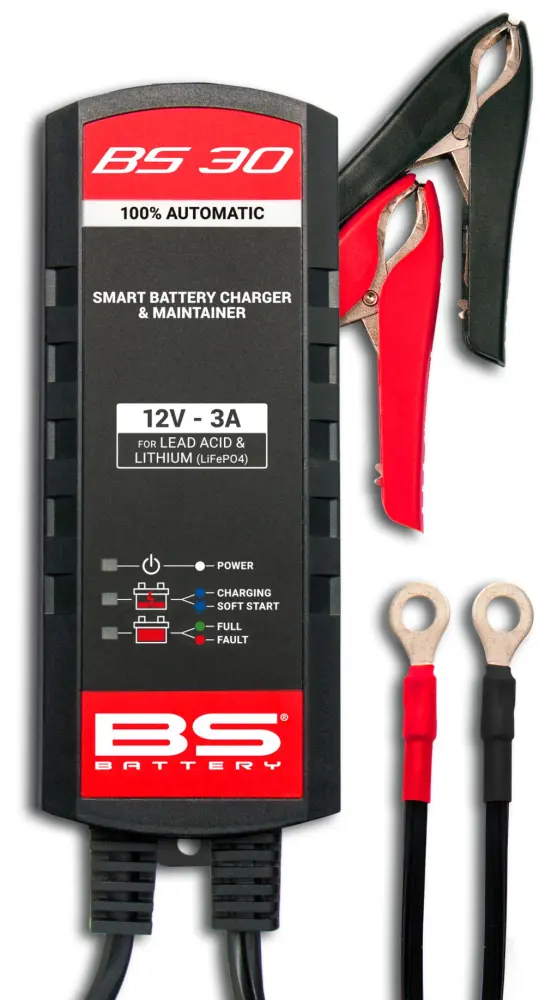 BS BATTERY - CHARGER BS30 12V 3A - UK PLUG - 38070706