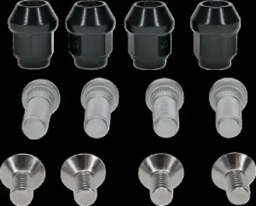 MOOSE OFFROAD HARD-PARTS - WHEEL STUD/NUT KIT MOOSE CAN-A - 02131268