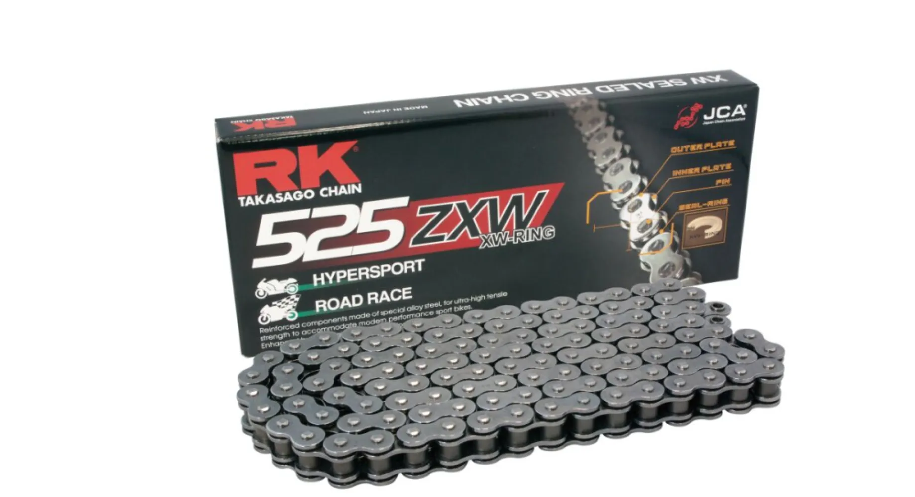 RK - CHAIN RK525ZXW BK 110R - 12231436