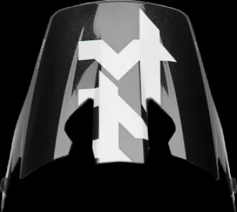 THOR - VISOR REFLEX SPORT RIOT BK/WH - 01321830