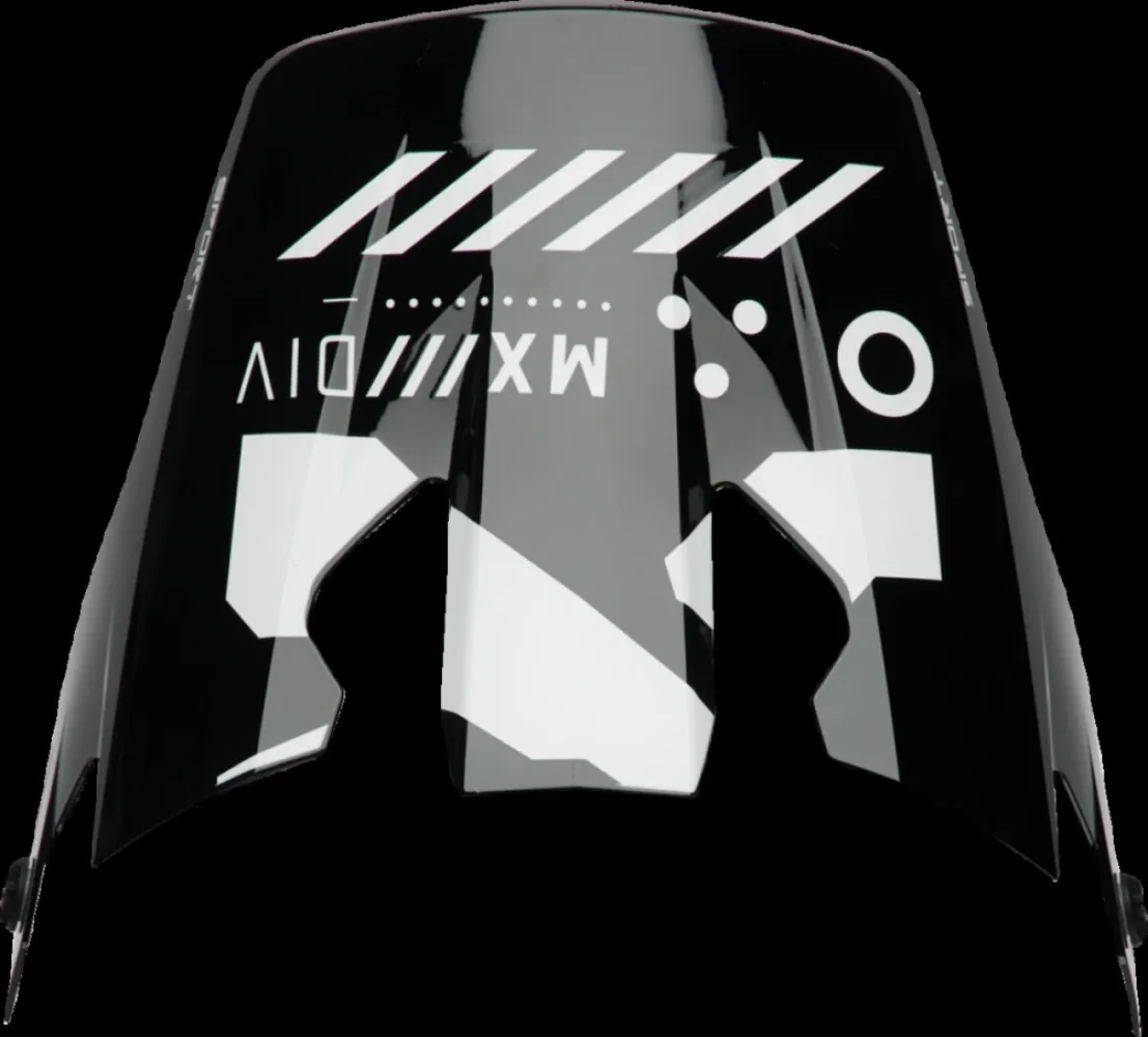 THOR - VISOR REFLEX SPRT STRIKE BK/RD - 01321833