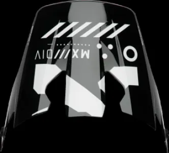 THOR - VISOR REFLEX SPRT STRIKE BK/RD - 01321833