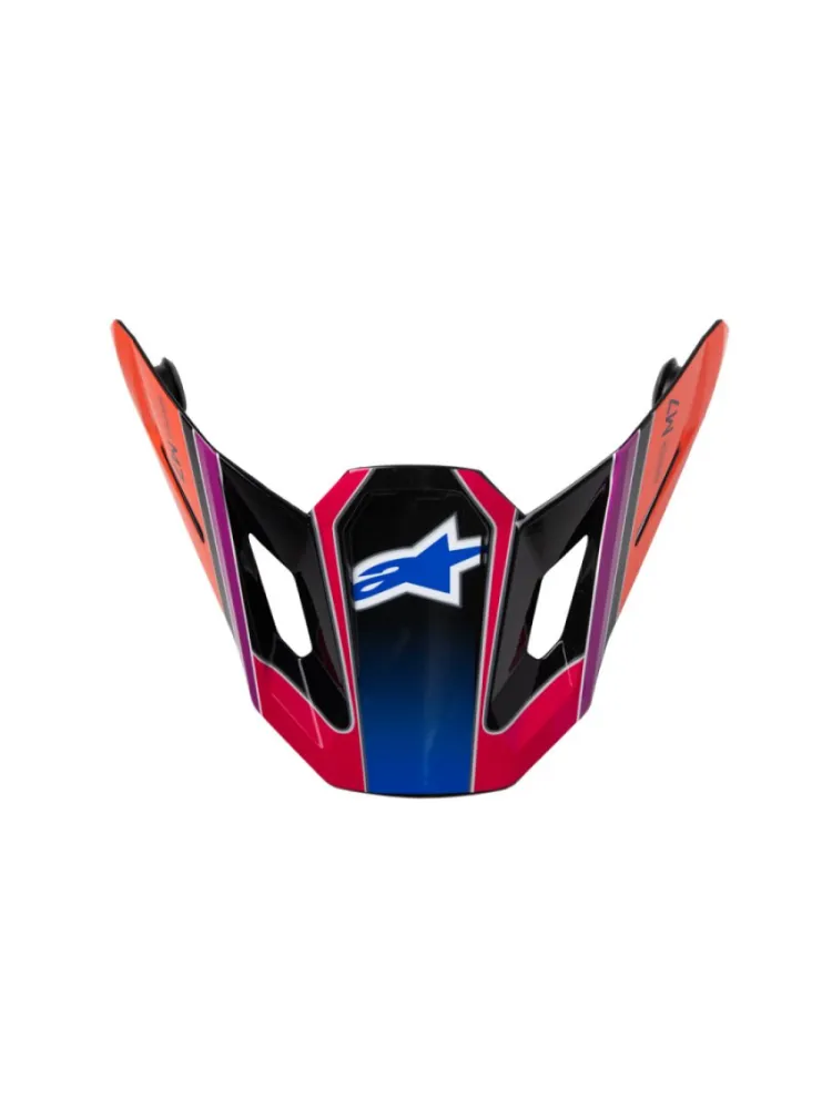 ALPINESTARS(MX) - VISOR SM7 FUSE BLU/PU/PINK  - 01321879