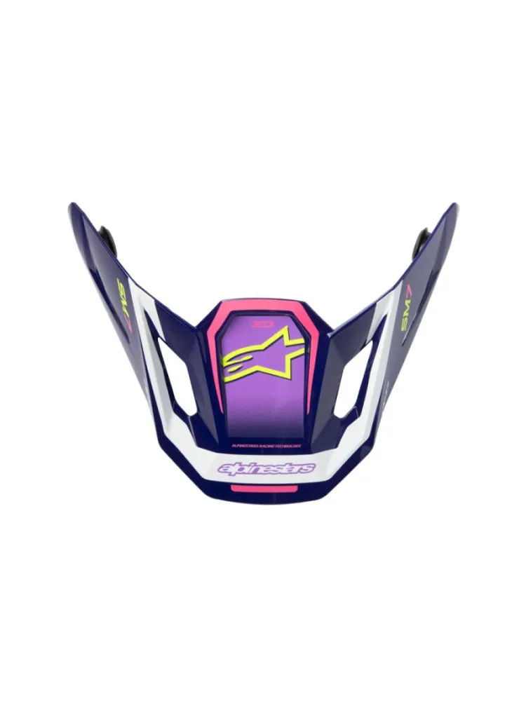 ALPINESTARS(MX) - VISOR SM7 DEED PURPLE/PINK  - 01321881