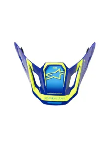 ALPINESTARS(MX) - VISOR SM7 DEED BLUE/YEL  - 01321882