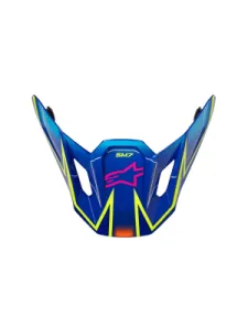 ALPINESTARS(MX) - VISOR SM7 CAST BLU/YL/PINK  - 01321883