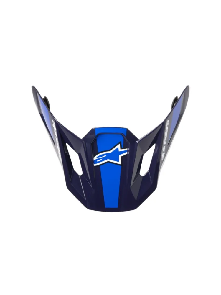 ALPINESTARS(MX) - VISOR SM7 RISE BLUE/WHITE  - 01321886