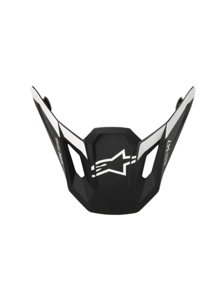 ALPINESTARS(MX) - VISOR SM7 DASHER BLK/WHT  - 01321887