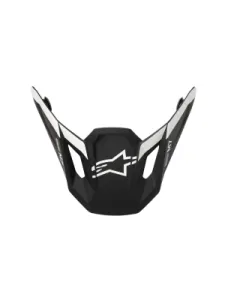 ALPINESTARS(MX) - VISOR SM7 DASHER BLK/WHT  - 01321887