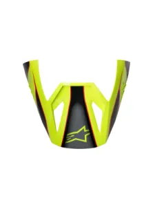 ALPINESTARS(MX) - VISOR SM3 FRAY RED/YL/BLK  - 01321889