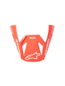 ALPINESTARS(MX) - VISOR SM3 RADIUM BLK/RED/WH  - 01321891