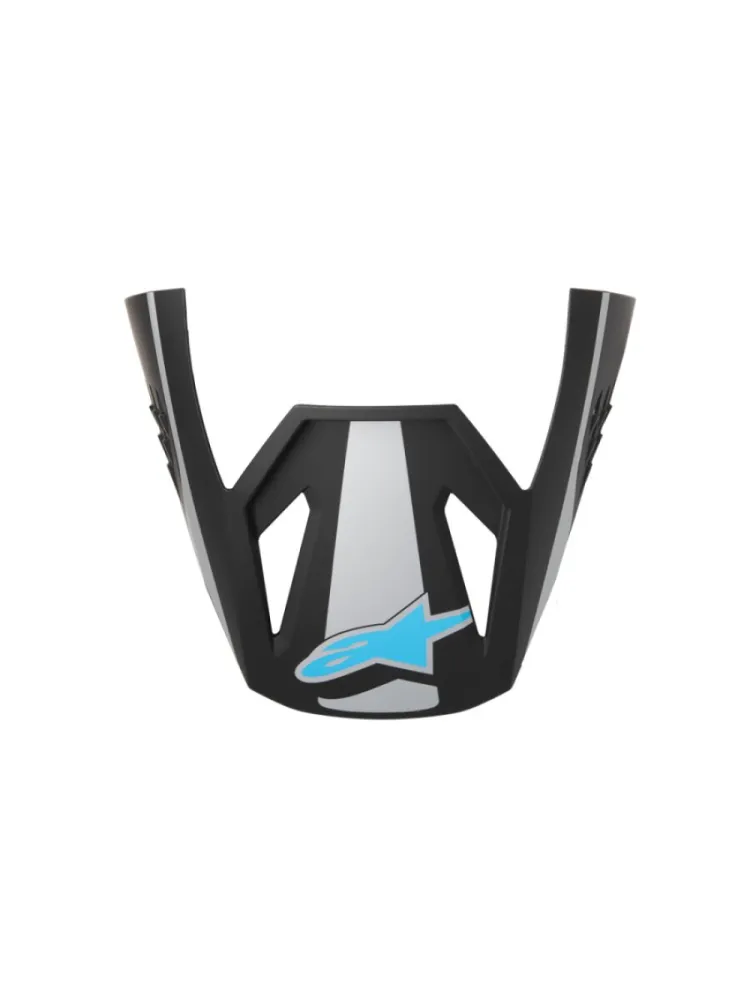 ALPINESTARS(MX) - VISOR SM3 HEAT SILV/BL/BLK  - 01321893