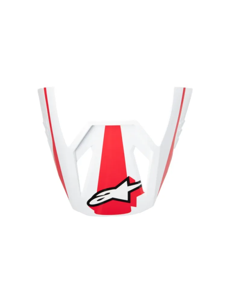 ALPINESTARS(MX) - VISOR SM3 HEAT RED/WH/BLK  - 01321895
