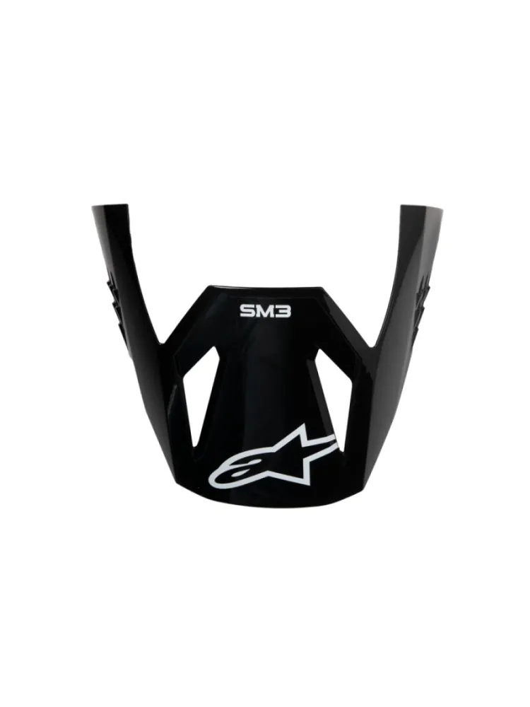 ALPINESTARS(MX) - VISOR SM3 BLACK-GLOSS  - 01321905