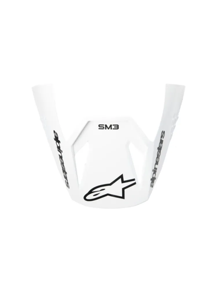 ALPINESTARS(MX) - VISOR SM3 WHITE-GLOSS  - 01321906