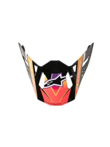 ALPINESTARS(MX) - VISOR S-M10 ERA PINK/VIO/YL  - 01321908