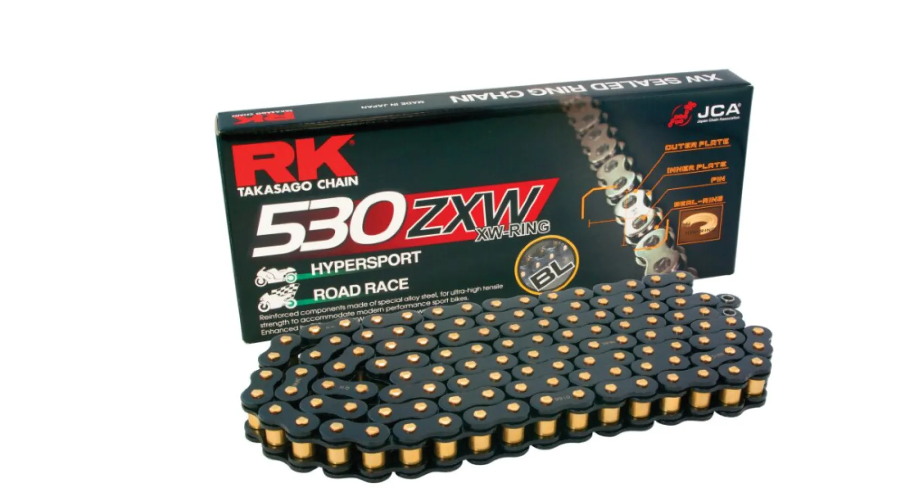 RK - CHAIN RK530ZXW BK 116R - 12231445
