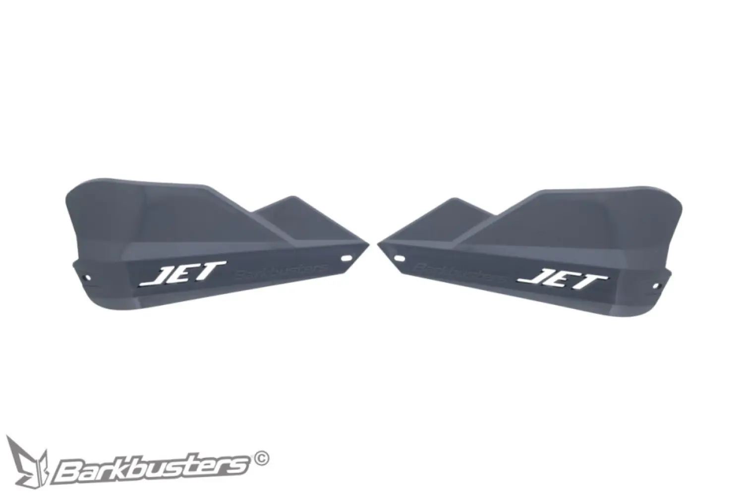 BARKBUSTERS - HANDGUARD PLAST. JET GREY - 06352845
