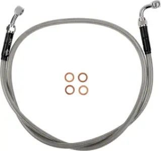 MOOSE OFFROAD HARD-PARTS - Stainless Steel Braided Clutch - 06610106