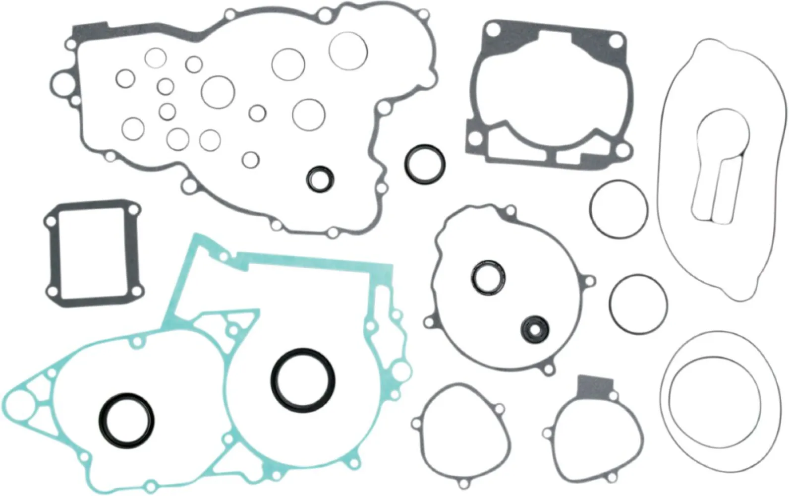 MOOSE OFFROAD HARD-PARTS - GASKET SET W/OS 250SX/XC - 09341693