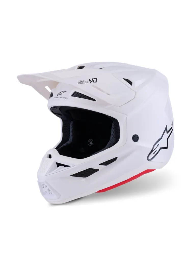 ALPINESTARS(MX) - HELMET SM7 WHITE-GLOSS M - 01109137