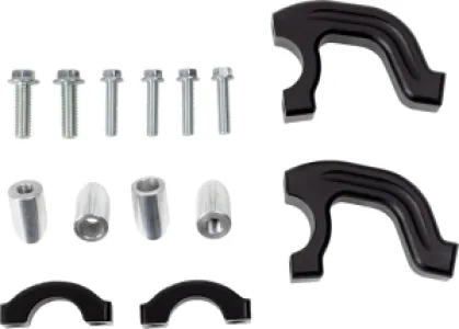 MOOSE OFFROAD HARD-PARTS - DEBRIS DEFLECTOR BLACK EVO 2 - 06352597