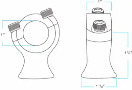 BILTWELL - RISERS SLIMLINE 1.75 POLISHED - 06020567