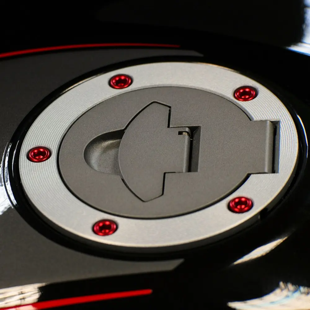 PRO BOLT - BOLT KIT FUEL CAP RED - 07040043