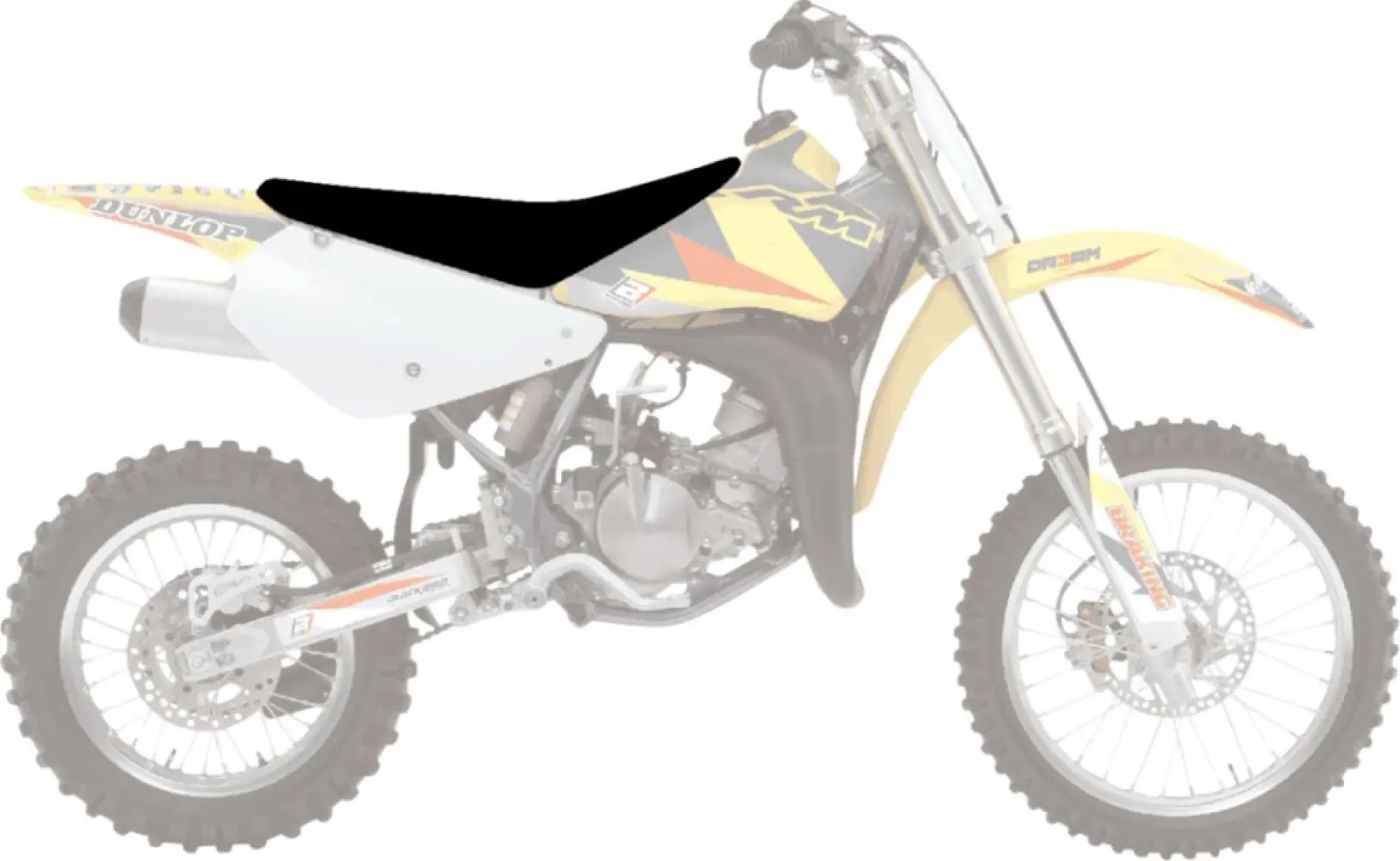 BLACKBIRD RACING - SEATCOVER PYR RM BK - 08212430