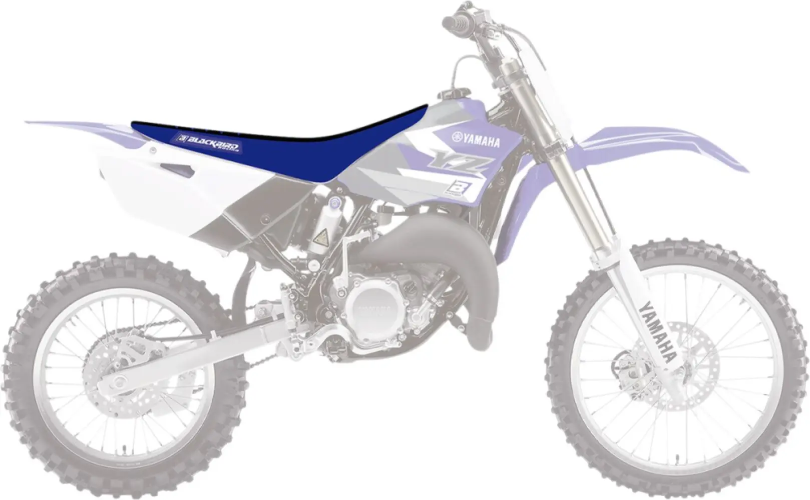 BLACKBIRD RACING - SEATCOVER DG3 YZF BK/BL - 08212499