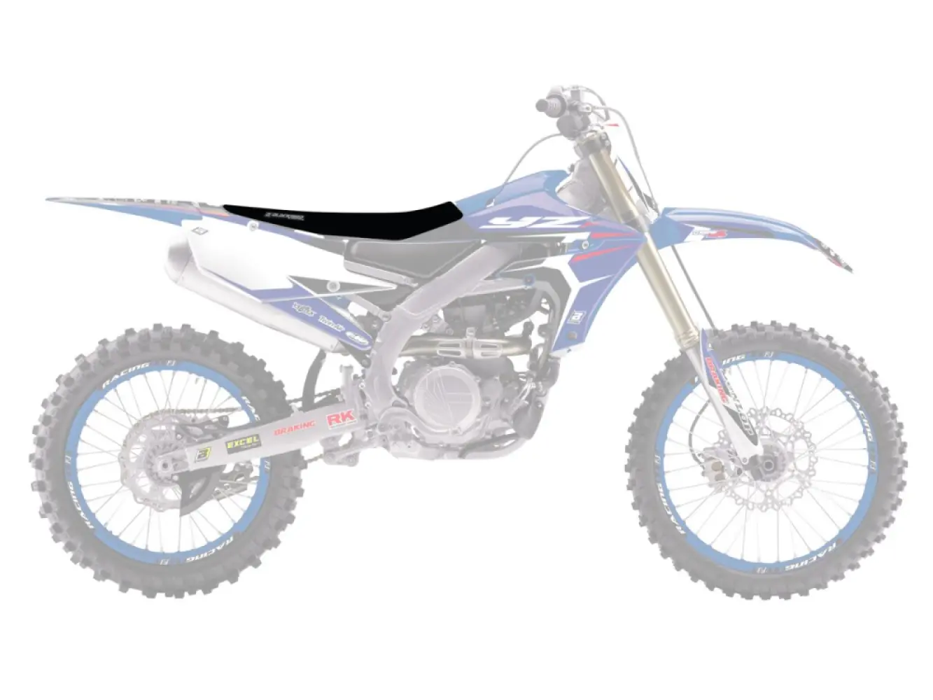 BLACKBIRD RACING - ZEBRA SEATCOVER YZF450 - 08213583