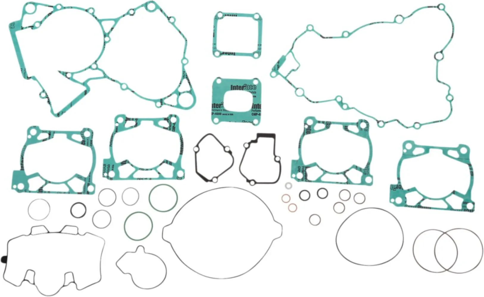 MOOSE OFFROAD HARD-PARTS - GASKET SET CMP HUS TC125 - 09346437