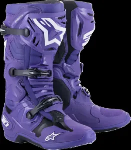 ALPINESTARS(MX) - BOOT TECH 10 PURPL/BLK 12 - 34102996