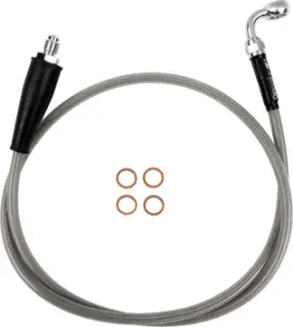 MOOSE OFFROAD HARD-PARTS - Stainless Steel Braided Clutch - 06610104