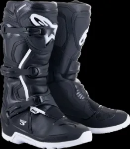 ALPINESTARS(MX) - BOOT T3 END WP BLK/WHT 10 - 34103060