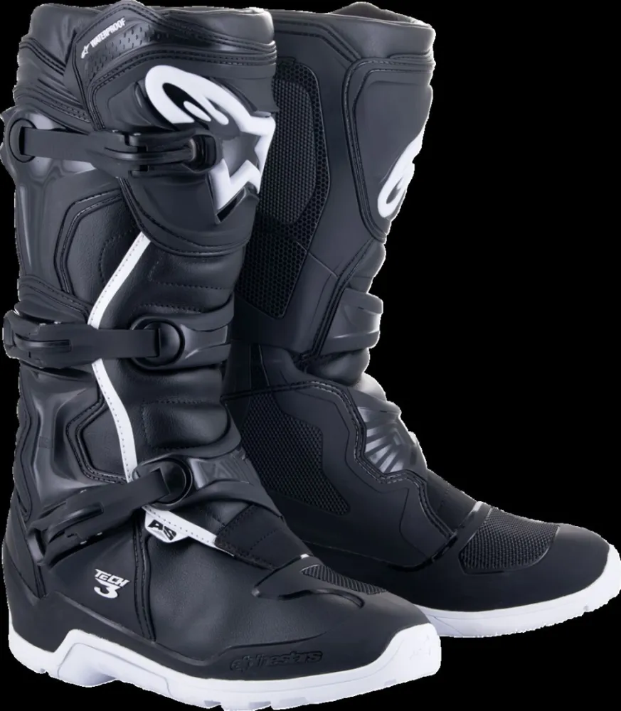 ALPINESTARS(MX) - BOOT T3 END WP BLK/WHT 13 - 34103063