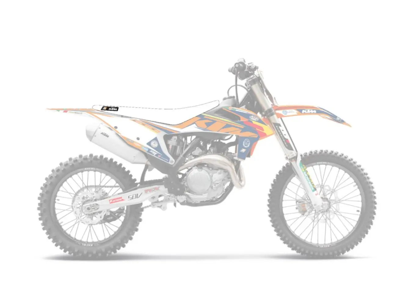 BLACKBIRD RACING - SEATCVR ZEBRA SX/SXF 19- - 08213584