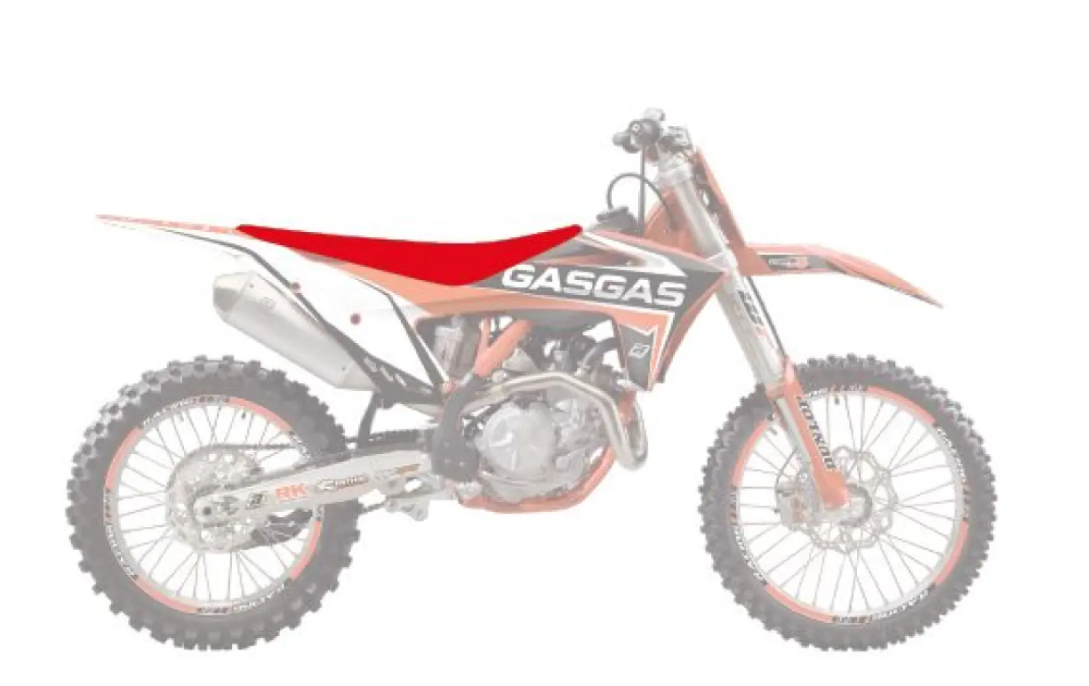 BLACKBIRD RACING - SEAT COVER PYR GG RD - 08213672