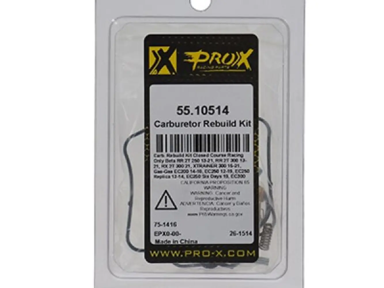 PROX - CARBURATOR REBUILD KIT SX125 0 - 10032037