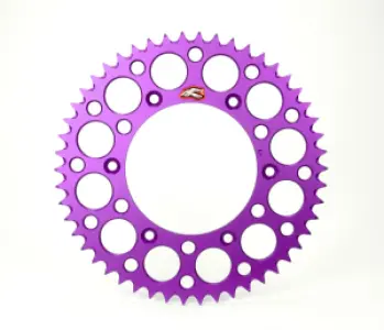 RENTHAL - SPROCKET REAR 428 49T PURPLE U - 12113107