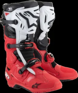 ALPINESTARS(MX) - BOOT TECH 10 ENDURO BRIGHT RED - 34103233
