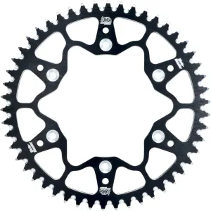 MOTO-MASTER - REAR SPROCKET 420 52T BK  - 12112378