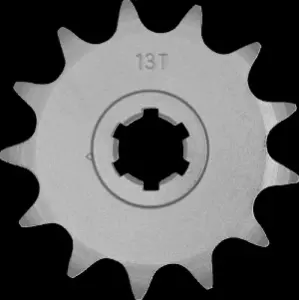MOOSE OFFROAD HARD-PARTS - FRONT SPROCKET - KAW/SUZ - 13  - 12122173