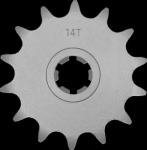 MOOSE OFFROAD HARD-PARTS - FRONT SPROCKET - KAW/SUZ - 14  - 12122174