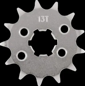 MOOSE OFFROAD HARD-PARTS - FRONT SPROCKET - SUZ/YAM- 13 T - 12122198