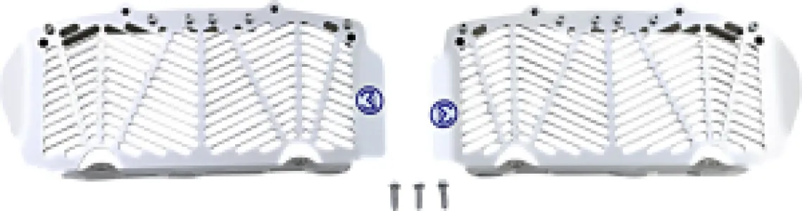 MOOSE OFFROAD HARD-PARTS - GUARDS RAD MSK KTM/HUSQ - 19010825